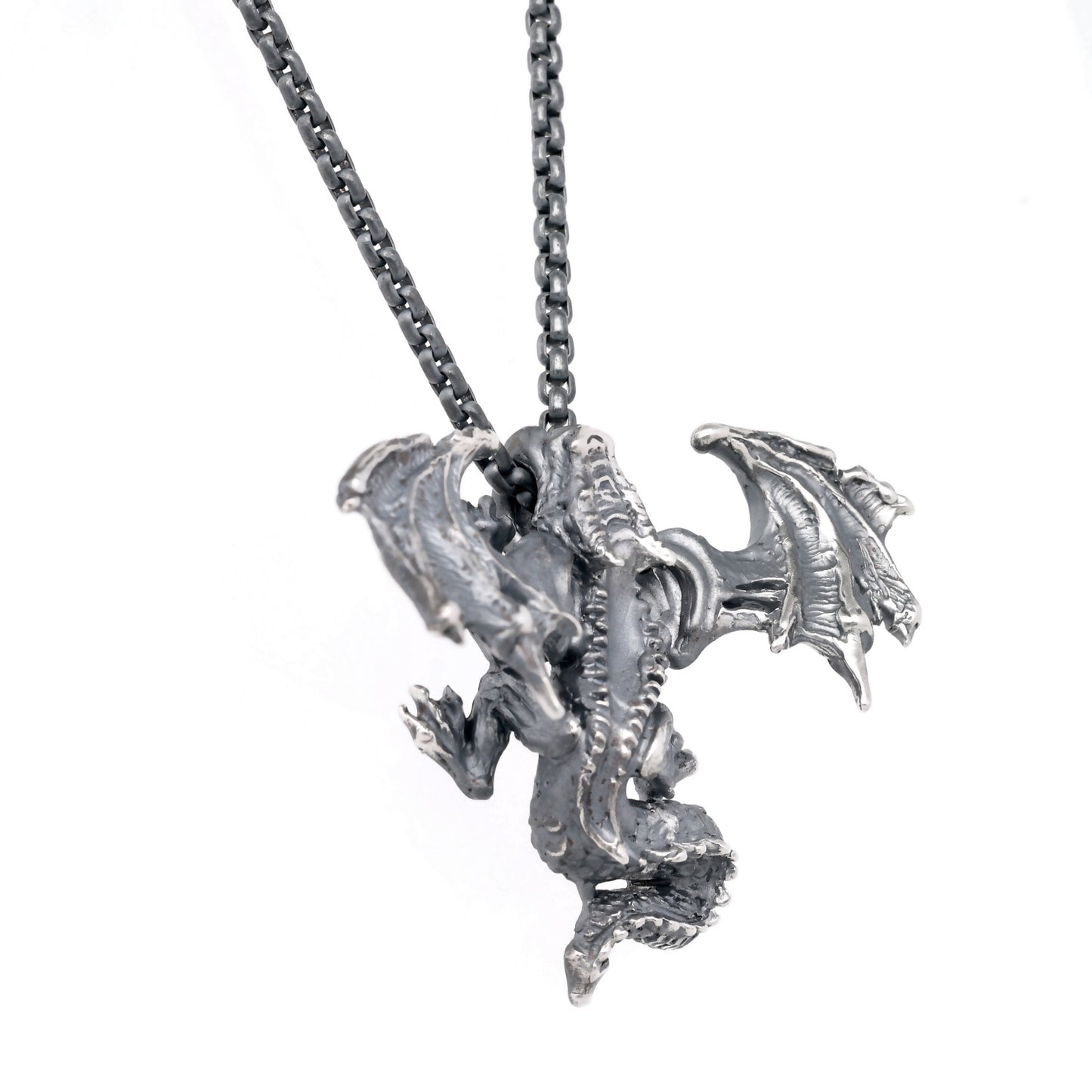 Georgie the Dragon Winged Flight Necklace