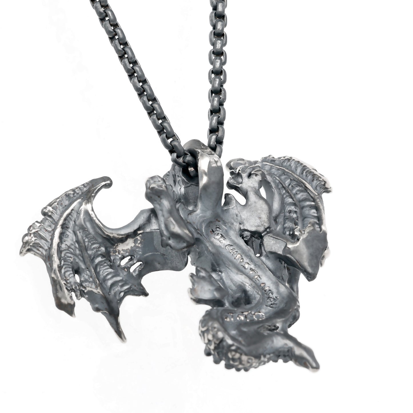 Georgie the Dragon Winged Flight Necklace